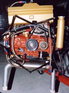 Engine rear
