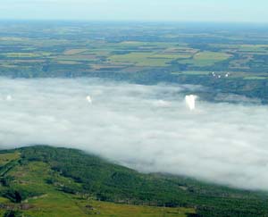 Morning Fog over the River at Fort St.John