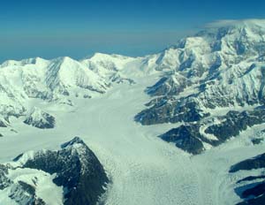 Top of Kahiltna Glacier