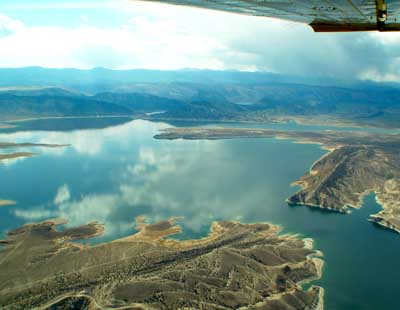 Antelope Flat of the Flaming Gorge Park (damming Green River)