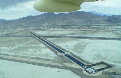 Wendover airport (KENV)  95nm west of Salt Lake City