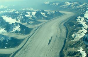 South end of Kahiltna Glacier